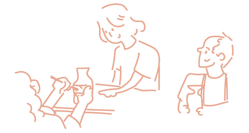 Atelier senior Poterie illustration