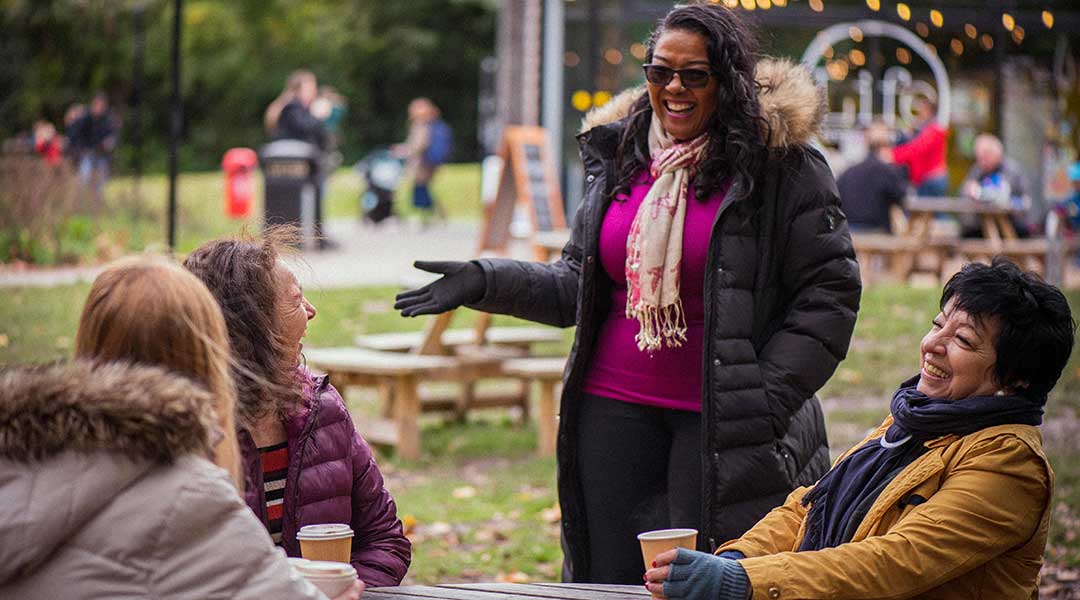 activité en extérieur seniors