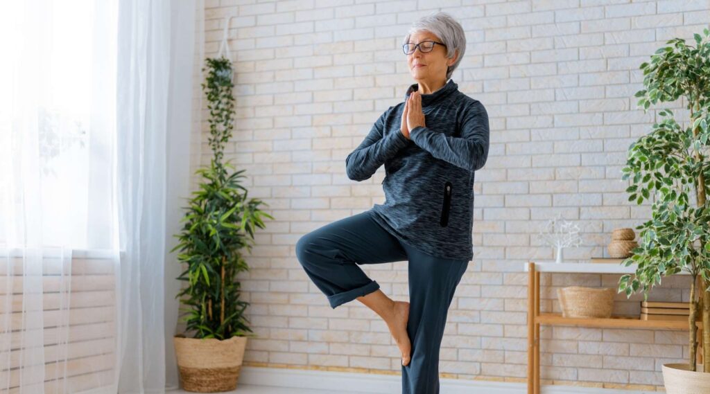 Equilbre gym douce seniors