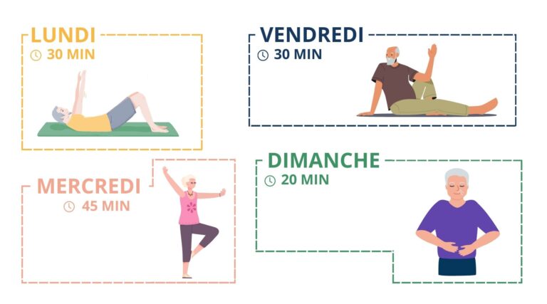 Planning activites gym douce seniors
