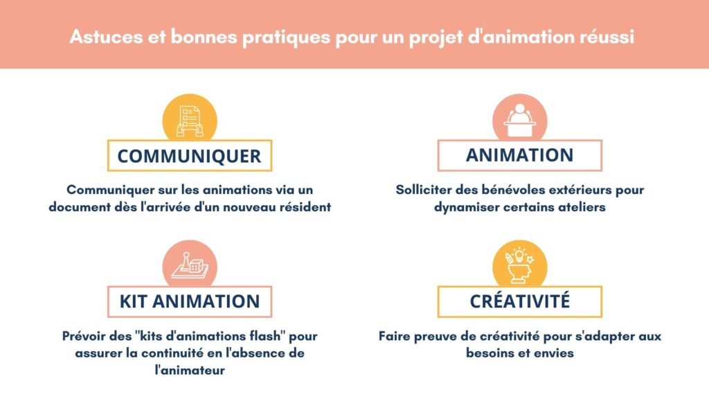 projet animations en ehpad