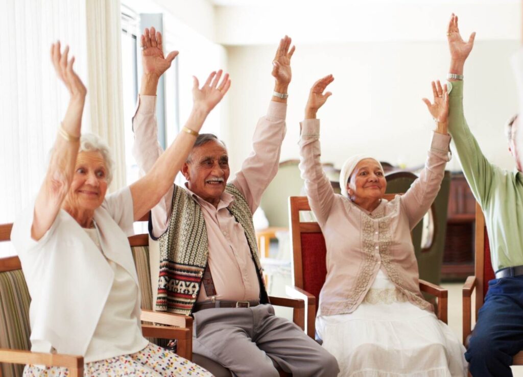 Activité danse en rythme pour seniors
